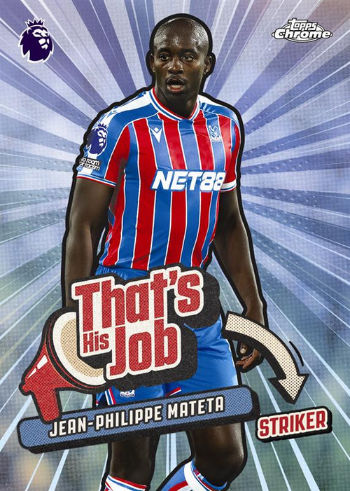 2026 Topps Chrome Premier League Soccer - Hanger Pack