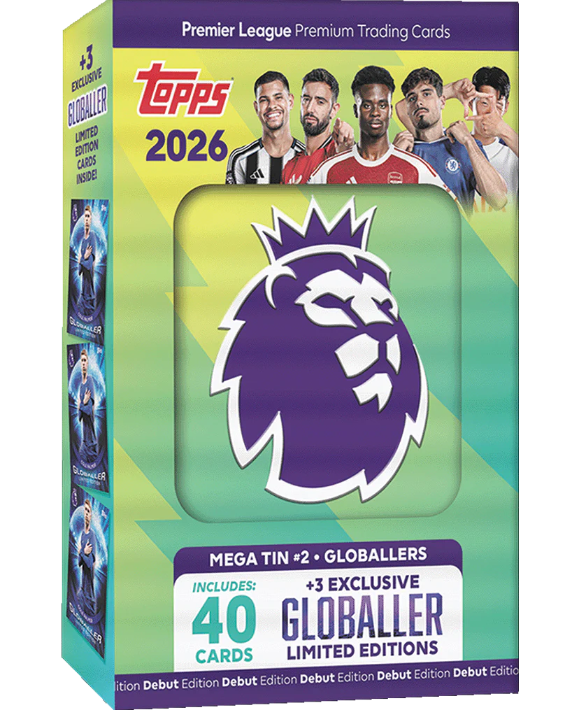 Topps Premier League 2026 - Debut Edition - Mega Tin (Globallers)
