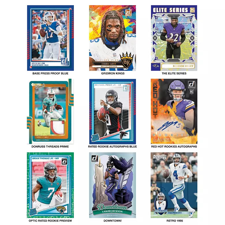 🏈 2025 Panini Donruss Football (NFL) Blaster Box
